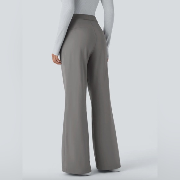Halara NWT Flex™ High Waisted Pocket Work Flare Pants | Sz Medium - Picture 6 of 6